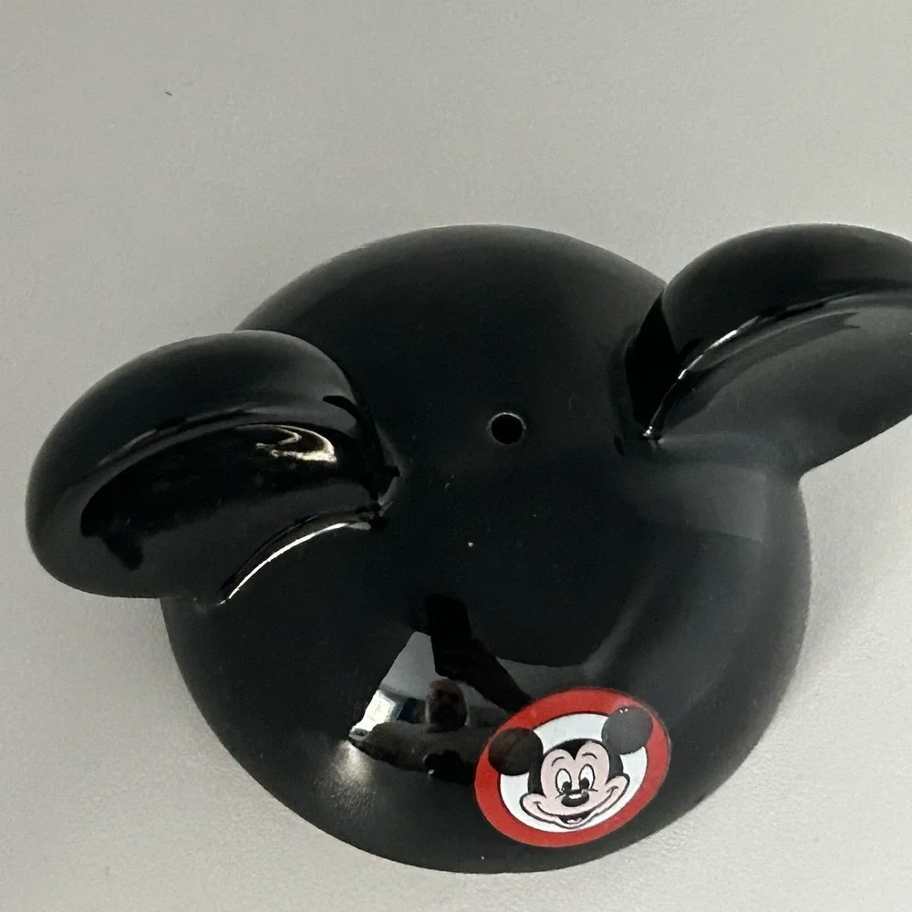 Disney Salt Pepper Shakers Mickey‎ Minnie Mouse Ceramic Set Vintage Applause